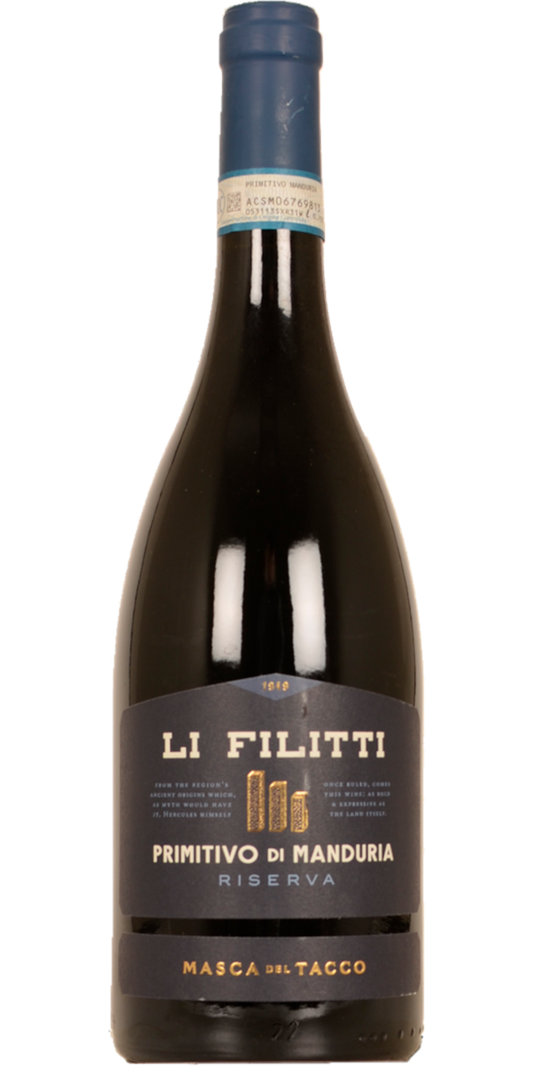 Li Filitti Masca Del Tacco Primitivo Di Manduria